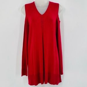 THE LIMITED Cold Shoulder Knit Top 0148